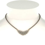 Load image into Gallery viewer, Pave-Curves-Diamond-Mangalsutra
