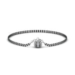 Load image into Gallery viewer, Pave Diamond Mangalsutra Bracelet