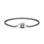 Load image into Gallery viewer, Pave Diamond Mangalsutra Bracelet
