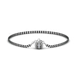 Load image into Gallery viewer, Pave Diamond Mangalsutra Bracelet
