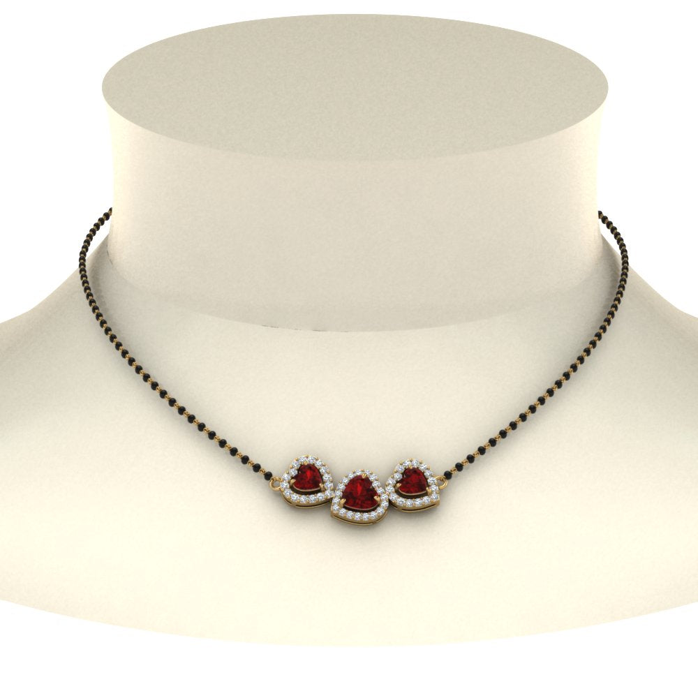 Ruby-Heart-3-Stone-Mangalsutra-Necklace