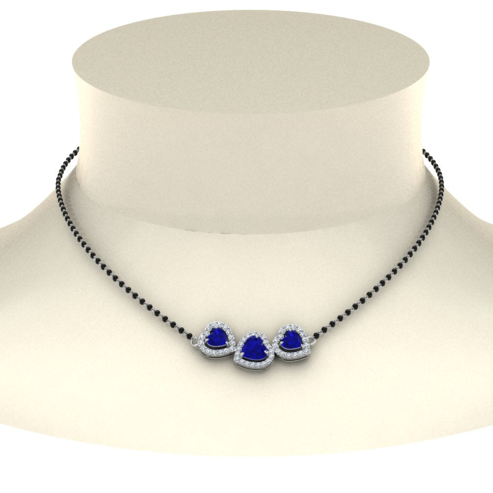Sapphire-Heart-3-Stone-Mangalsutra-Necklace