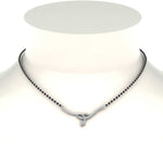 Load image into Gallery viewer, Short-Diamond-Mangalsutra
