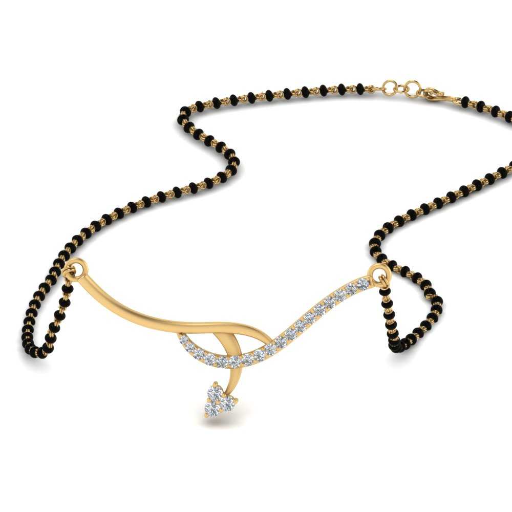 Short-Diamond-Mangalsutra