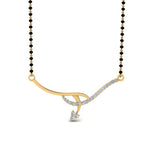 Load image into Gallery viewer, Short-Diamond-Mangalsutra
