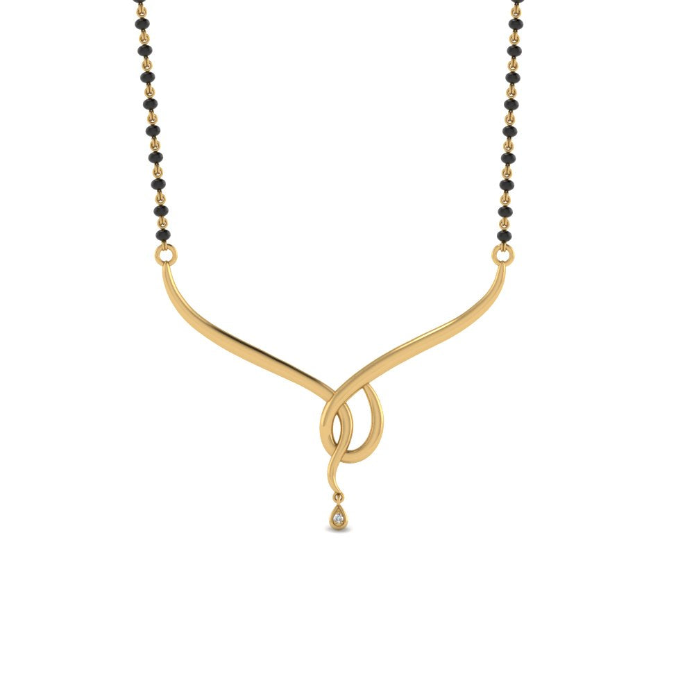 Single-Diamond-Mangalsutra