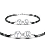 Load image into Gallery viewer, Sonam Diamond Mangalsutra Beads Bracelet