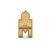 Sun Moon Design Thali Pendant