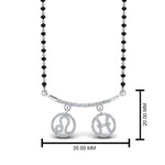 Load image into Gallery viewer, Sun-Signs-Drop-Diamond-Mangalsutra