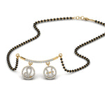 Load image into Gallery viewer, Sun-Signs-Drop-Diamond-Mangalsutra

