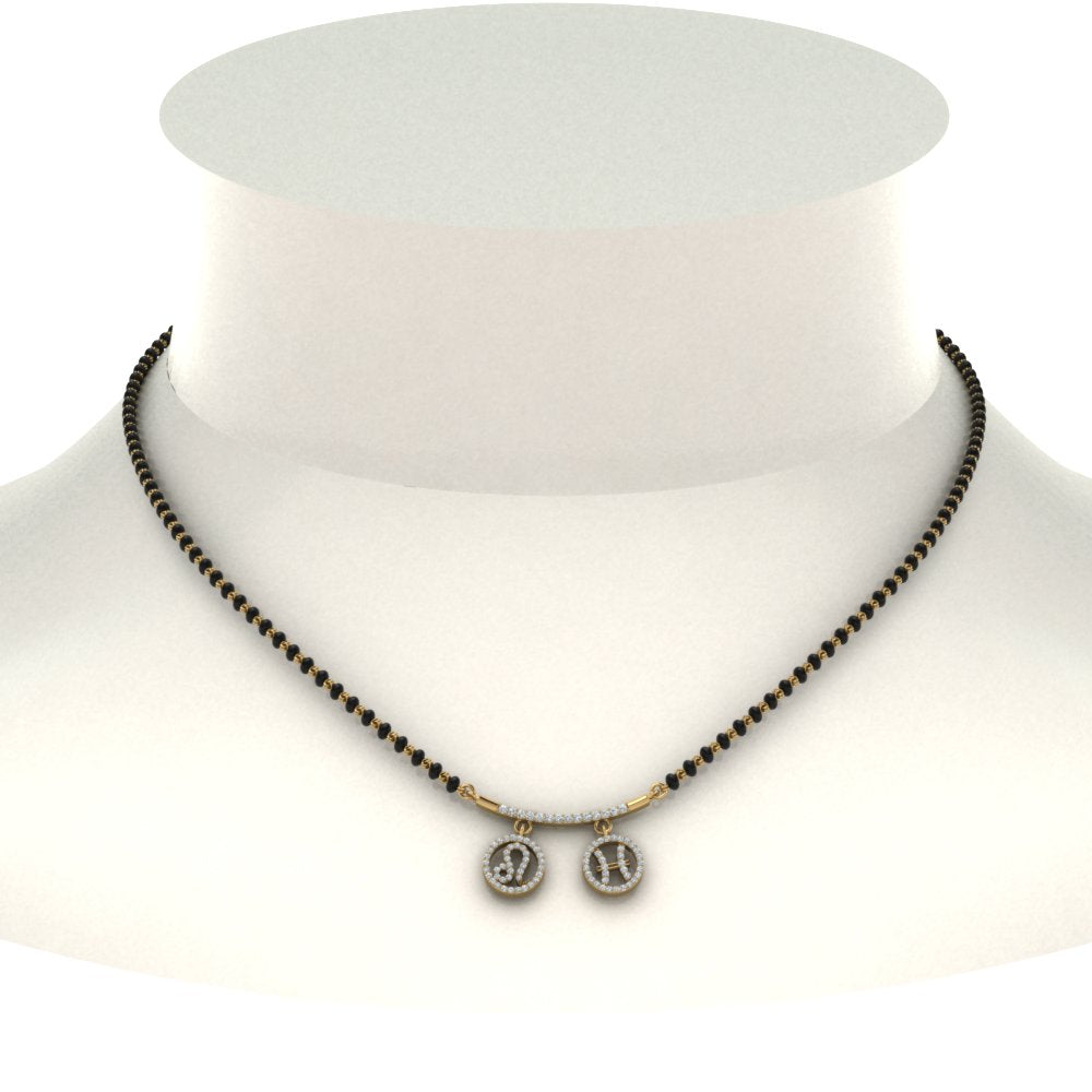 Sun-Signs-Drop-Diamond-Mangalsutra