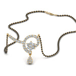 Load image into Gallery viewer, Swirl-Diamond-Mangalsutra-For-Women
