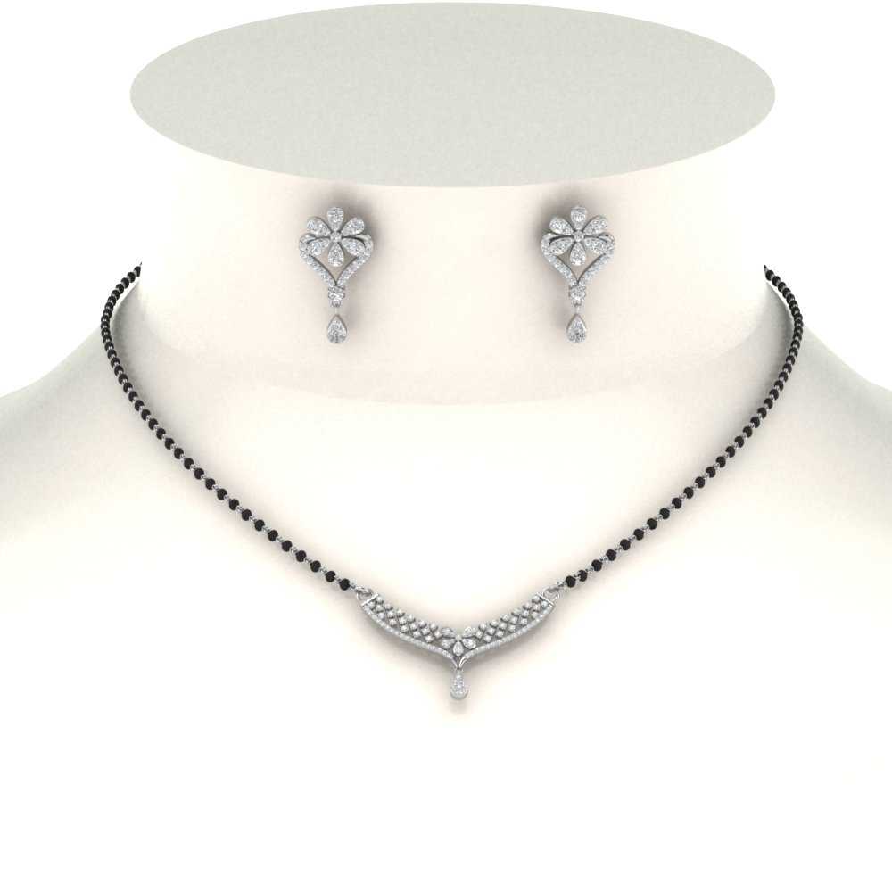 Traditional-Diamond-Drop-Mangalsutra