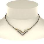 Load image into Gallery viewer, V-Design-Diamond-Mangalsutra
