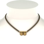 Load image into Gallery viewer, Vati Maharashtrian Mangalsutra With Emerald
