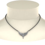 Load image into Gallery viewer, Wings-Design-Diamond-Mangalsutra
