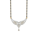 Load image into Gallery viewer, Wings-Design-Diamond-Mangalsutra
