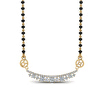 Load image into Gallery viewer, Zodiac-Sign-Diamond-Mangalsutra
